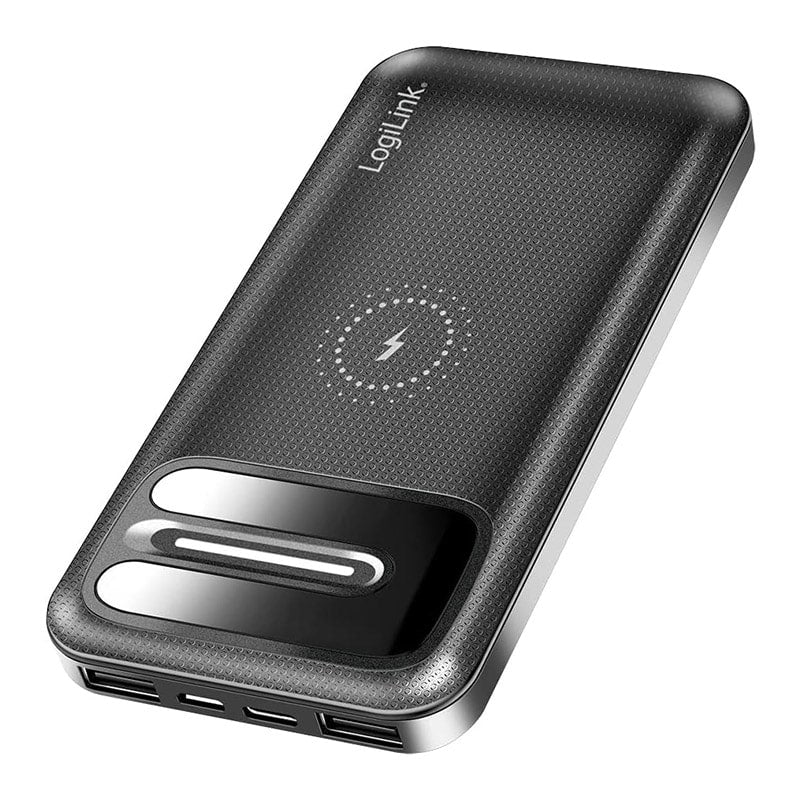 ფოვერბანკი Logilink PA0305 8000mAh Wireless Charging + 2x USB-A