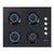 ჩასაშენებელი ქურის ზედაპირი ELENBERG EBG-6400B BLACK