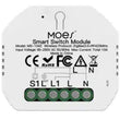 სანათის ჭკვიანი მოდული MOES Smart Ligth Switch Module 1G Zigbee ZRM-104-MS