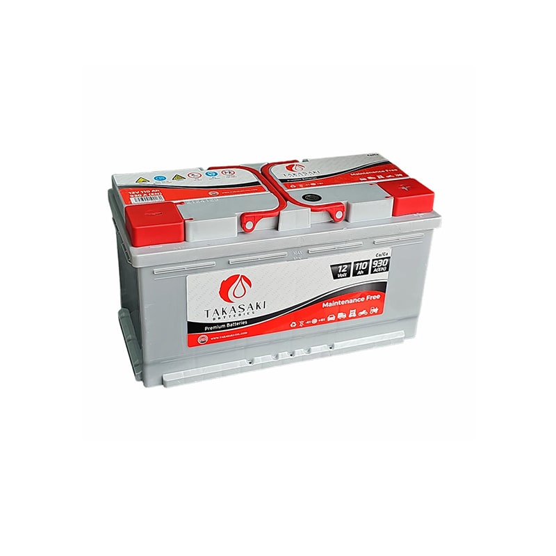 ავტომობილის აკუმულატორი 110ამპ TAKASAKI 12 V 110 AH 930A / L5-SMF