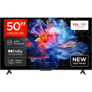 Smart 4K ტელევიზორი TCL 50V6C 50 inch (127 სმ) 2025წ.
