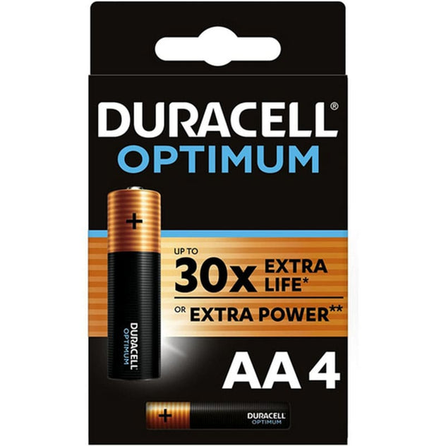 ელემენტი Duracell DU ALK OPT AA4BKP CEE 3L