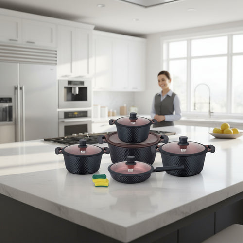 გრანიტის ქვაბების ნაკრები Jio J0612S