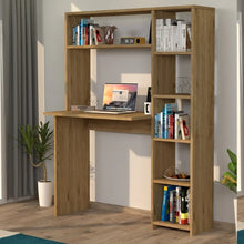 სამეცადინო/კომპიუტერის მაგიდა თაროებით Gelens IS0644