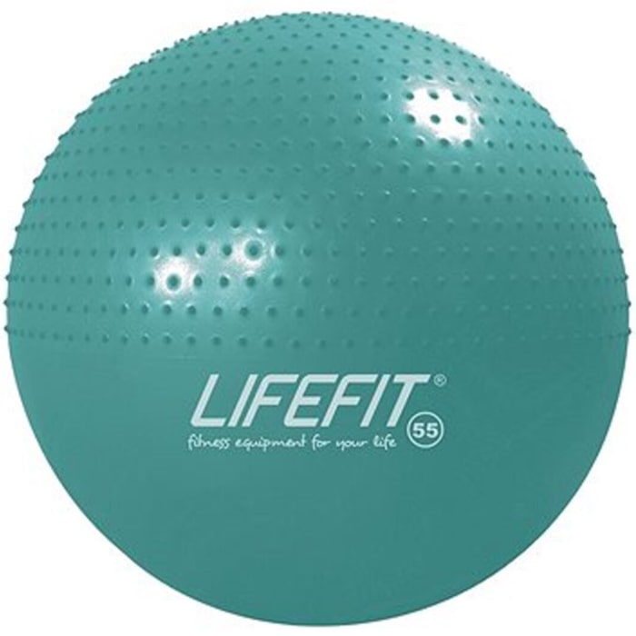 სავარჯიშო ბურთი 55სმ. LIFEFIT MASSAGE BALL 531GYMHM5521