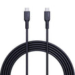 USB კაბელი Aukey CB-SCC102 Circlet Blink 100W Silicone PD Charge Cable 1.8M - Black