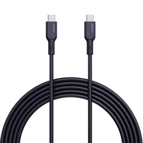 USB კაბელი Aukey CB-SCC102 Circlet Blink 100W Silicone PD Charge Cable 1.8M - Black