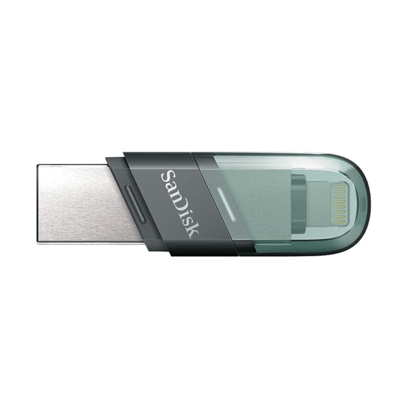 USB ფლეშ მეხსიერება SanDisk iXpand 128GB Type A+Lightning SDIX90N-128G-GN6NE