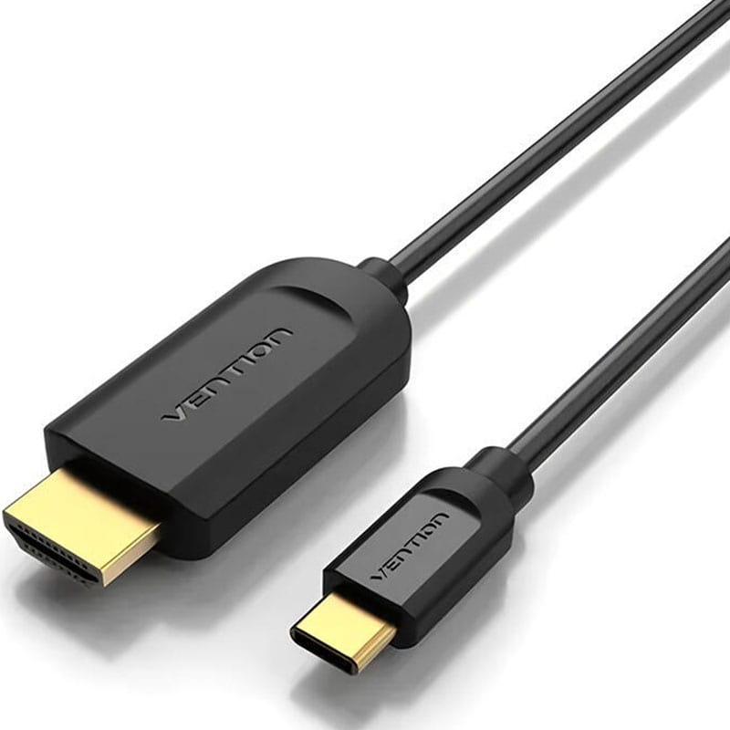 HDMI კაბელი VENTION CGUBH Type-C to HDMI Cable 2M Black