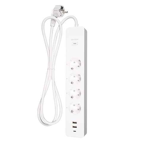 ჭკვიანი გადამგრძლებელი Moes WPS-X-EU16M-2U1C-EN