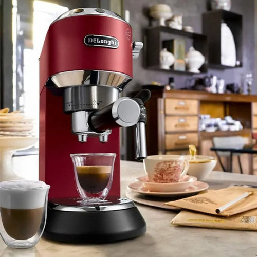 ყავის აპარატი DeLonghi Dedica Manual Espresso Coffee Maker (EC685.R)