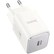 დამტენი Hoco N43 Vista single port PD30W charger moonlight white
