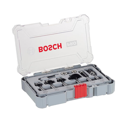 ფრეზის პირების 6 ცალიანი ნაკრები BOSCH 2607017469