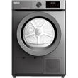 საშრობი მანქანა 10კგ MARAZZI DH1053FL53(S/DG) + საჩუქარი ელექტრო ღუმელი FRANKO FEO-1092