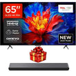 Smart 4K ტელევიზორი TCL 65P8K 65 inch (165 სმ) საჩუქრად საუნდბარი TCL S45H