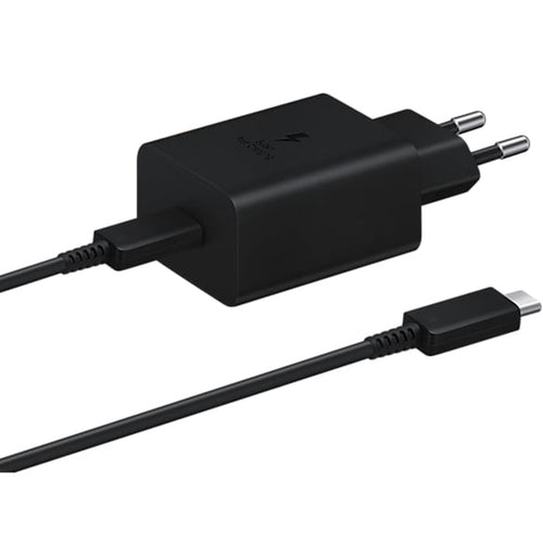 სწრაფი დამტენი Samsung 45W Compact Power Adapter (w C to C Cable) (EP-T4510XBEGRU)