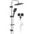 საშხაპე კომპლექტი Valtemo AQUA BLACK VS-2518