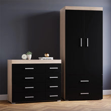 საძინებლის ორეული (გარდერობი და კომოდი) - Gelens IS0860