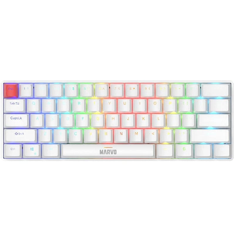 კლავიატურა Marvo KG933G WH