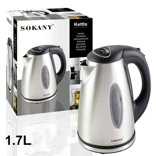 უჟანგავი ფოლადის ელექტრო ჩაიდანი Sokany SK-208