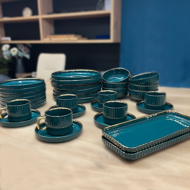 ჭურჭლის ნაკრები 6 პერსონაზე SLG Ceramics YTG32-1