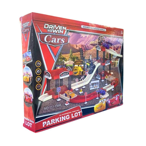 სათამაშო ბავშვთა ავტოსადგომი Driven to win CARS