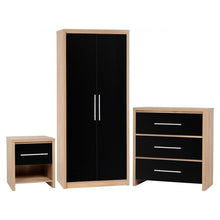 საძინებლის სამეული (გარდერობი, კომოდი და ტუმბო) - Gelens IS0865