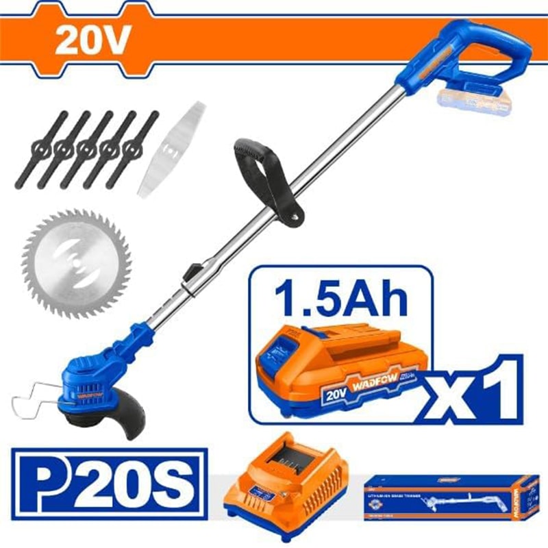 უსადენო ბალახის სათიბი 20V -1.5A WADFOW WGTP511