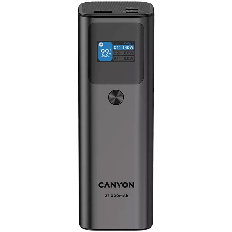 პორტატული სწრაფი დამტენი 140W Canyon PB-2010 27000mAh