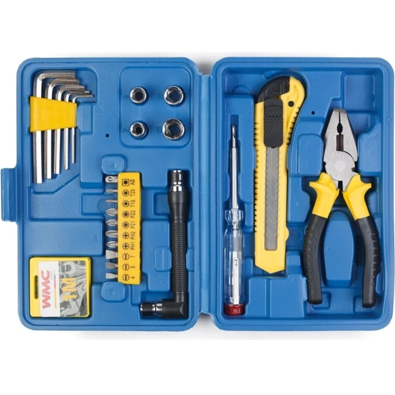 24 ნაჭრიანი ხელსაწყოების ნაკრები WMC TOOLS WMC-2025