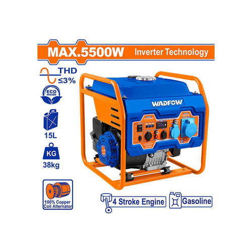 ელექტრო გენერატორი ბენზინის ძრავზე 5.5kW WADFOW WGEAB08