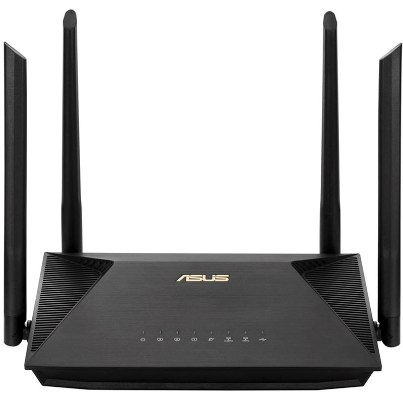Wi-Fi როუტერი Asus RT-AX53U AX1800 Dual Band WiFi 6 Router (90IG06P0-MO3510)