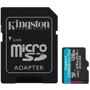 მეხსიერების ბარათი Kingston 128GB SDXC Canvas Go Plus (SDCG3/128)