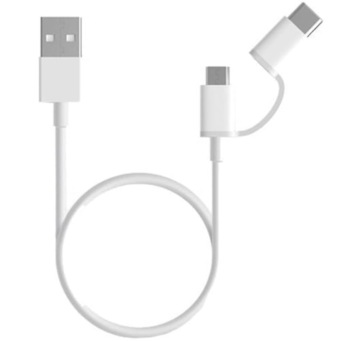 USB სადენი Xiaomi Mi 2-in-1 USB Cable Micro USB to Type C (SJV4082TY)