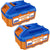 ელემენტის 2 ცალიანი კომპლექტი 20V Wadfow WOS240685