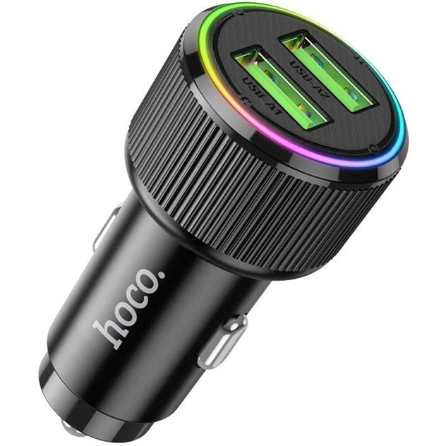 მანქანის დამტენი Hoco NZ14 36W Dual-port