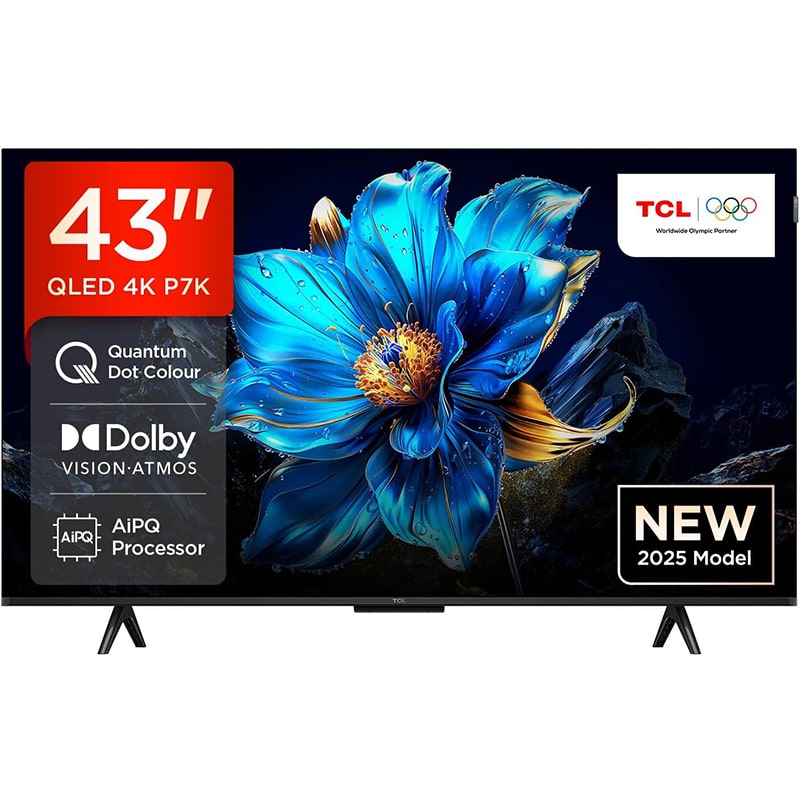 Smart 4K ტელევიზორი TCL 43P7K 43 inch (109 სმ)