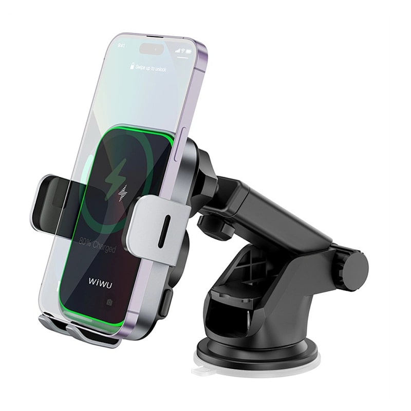 ავტომობილის უსადენო ტელეფონის დამტენი WiWU CH-313