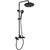 საშხაპე კომპლექტი Rubineta Olo BK Ultra-10 SW DV3/4 BK 625123