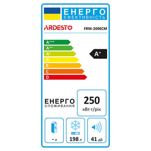 საყინულე ARDESTO FRM-200ECM კლასი A+