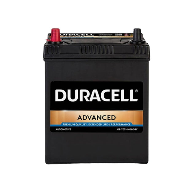 ავტომობილის აკუმულატორი 40ამპ Duracell DA40 40 Ah JIS . B19L / NS40