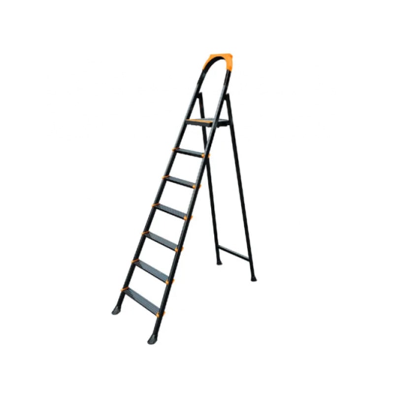 გასაშლელი კიბე LEO PLUS 6+1 METAL STEP LADDER (LEO176)