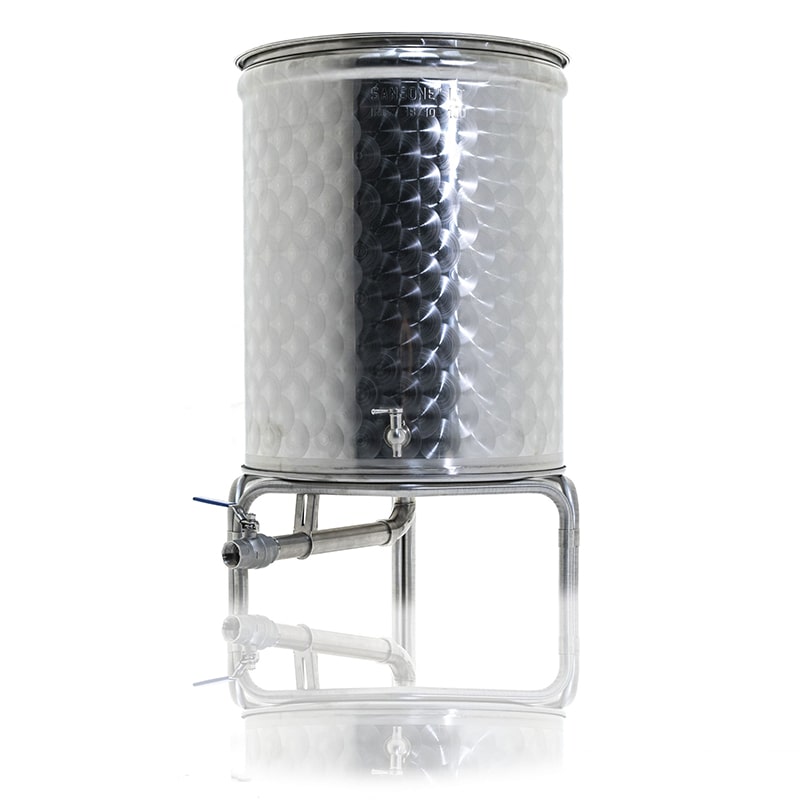 ღვინის უჟანგავი ფოლადის ავზი კონუსური ძირით 100ლ La Nuova SANSONE 00-00021090