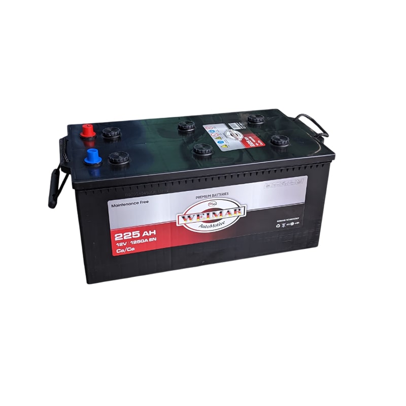 ავტომობილის აკუმულატორი 225ამპ WEIMAR 12 V 225 AH 1250A / D6-MF