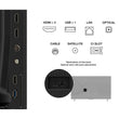 Smart 4K ტელევიზორი TCL 55V6C 55 inch (140 სმ) 2025წ.