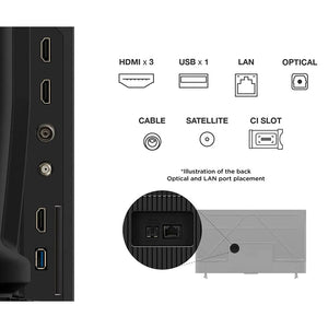 Smart 4K ტელევიზორი TCL 55V6C 55 inch (140 სმ) 2025წ.