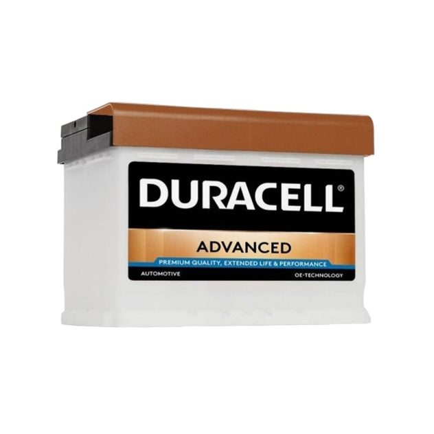 ავტომობილის აკუმულატორი 63ამპ Duracell DA63H 63 Ah DIN . L2