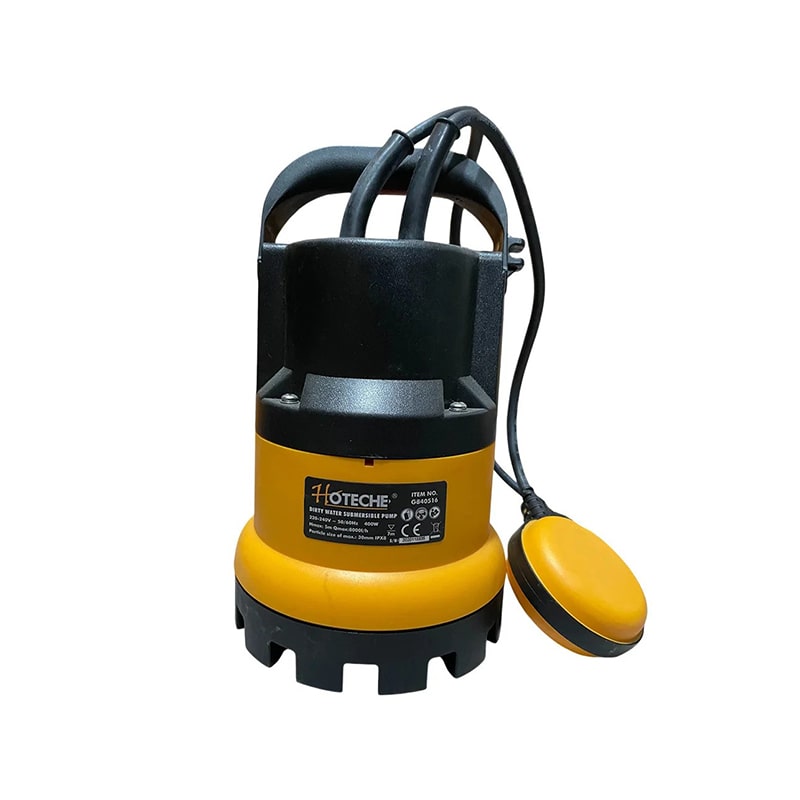 ჭუჭყიანი წყლის ჩასაკიდებელი ტუმბო 400W HOTECHE G840516