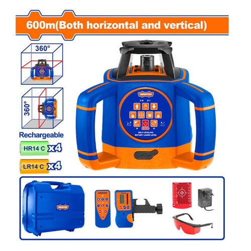 თვითსწორებადი მბრუნავი ლაზერული თარაზო WADFOW WLE6B02