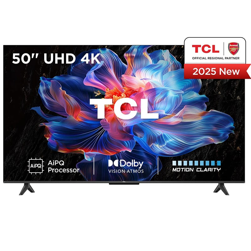 Smart 4K ტელევიზორი TCL 50V6C 50 inch (127 სმ) 2025წ.
